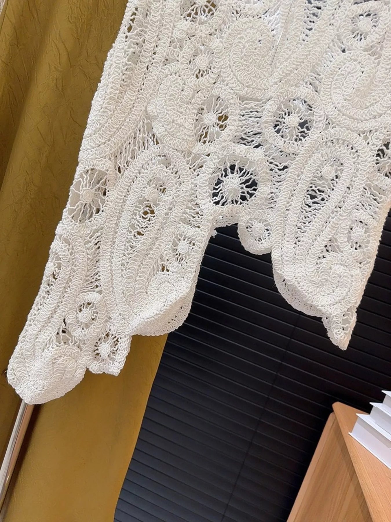 Crochet Sleeveless Tank and Skirt Set - Luna Di Velluto